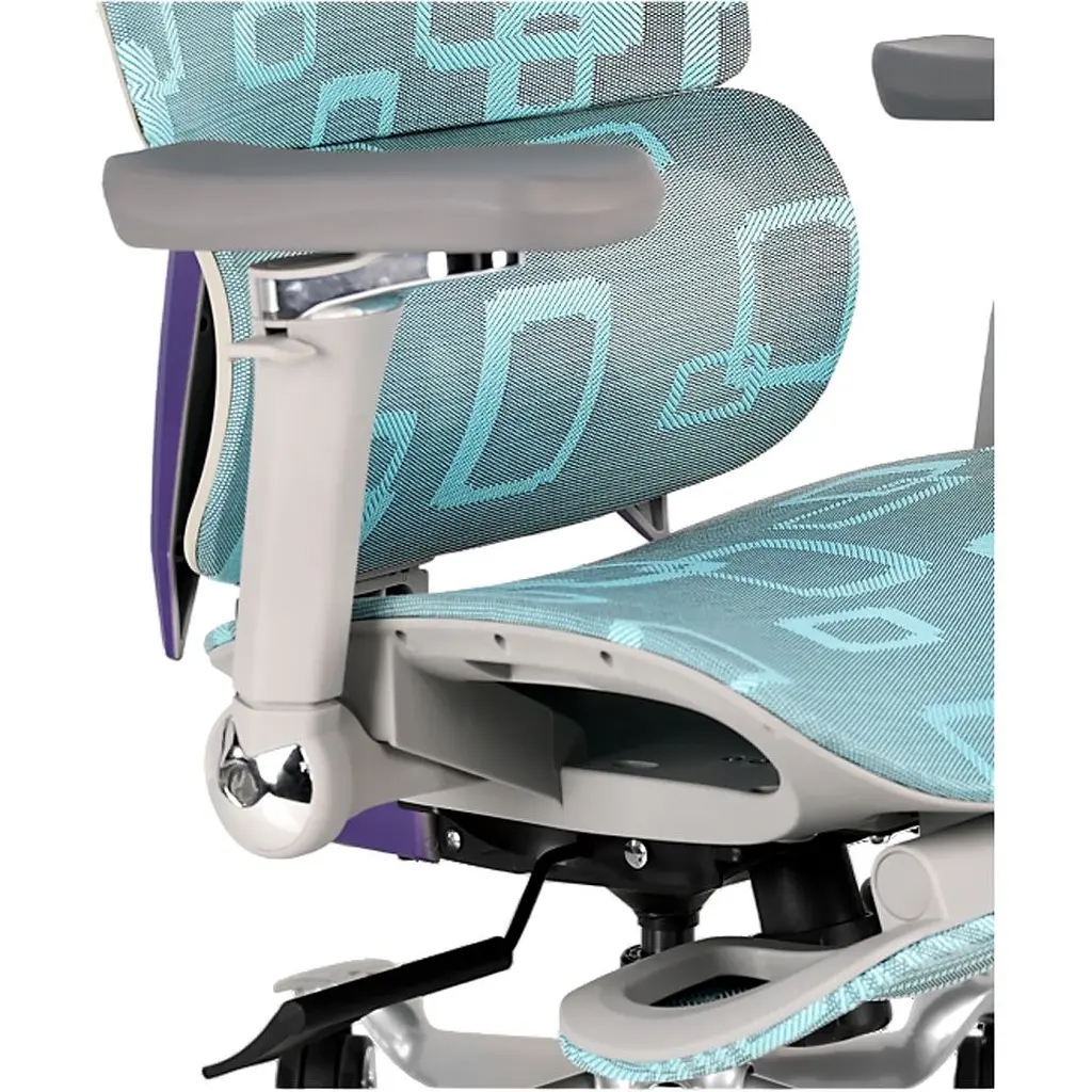 Геймерське крісло GT Racer X-900 Gray/Violet/Blue [174675] - фото 8