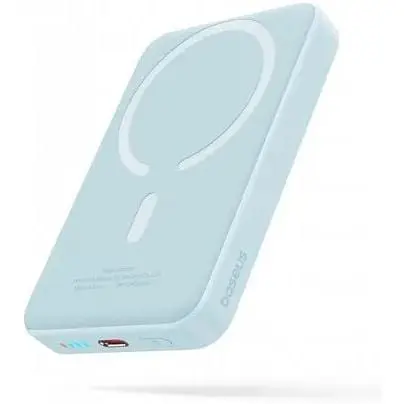 Внешний аккумулятор Baseus Magnetic Bracket Mini 10000mAh 20W (P10059001313-00) - фото 7