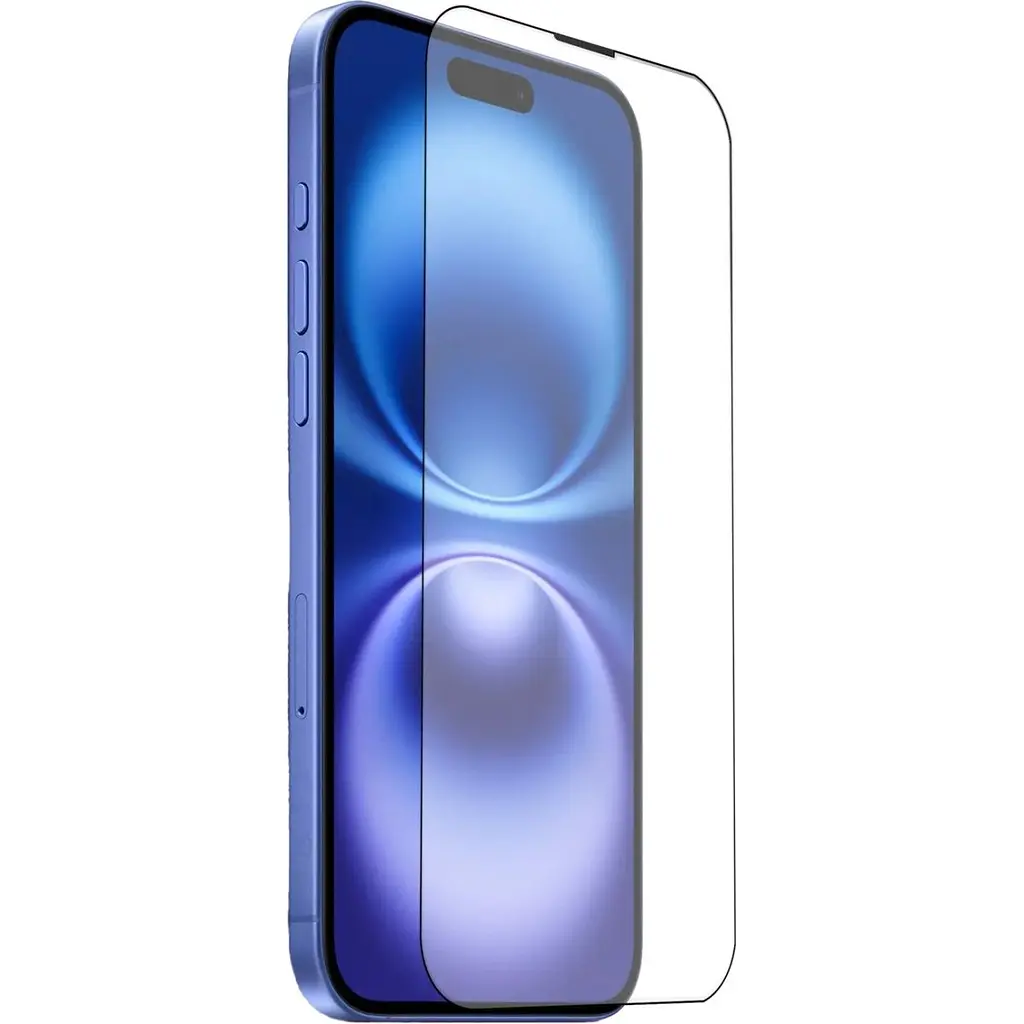 Захисне скло iLera DeLuxe Frosted Glass для Apple iPhone 16 (iLFrDL16) [117193] - фото 2