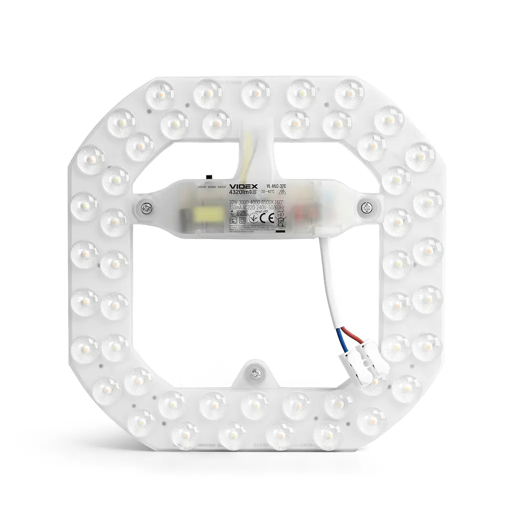LED модуль для світильників Videx VL-MLC-32C 3000-4000-6500K 32W (28753-000) - фото 3