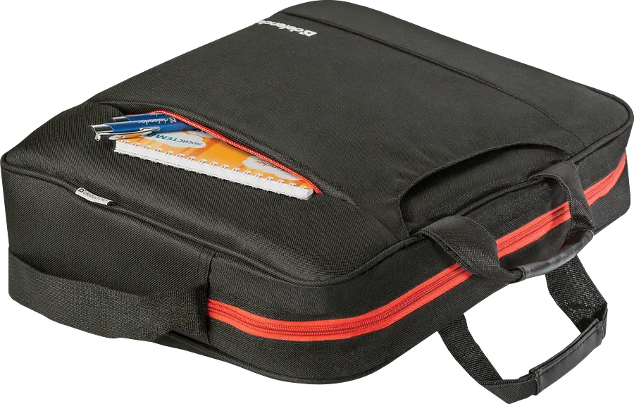 Сумка для ноутбука 16` Defender Geek, Black, поліестер, 390 х 310 х 55 мм (26084) - фото 3