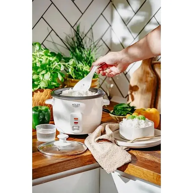 Рисоварка Adler AD 6418 300 Вт біла - фото 10