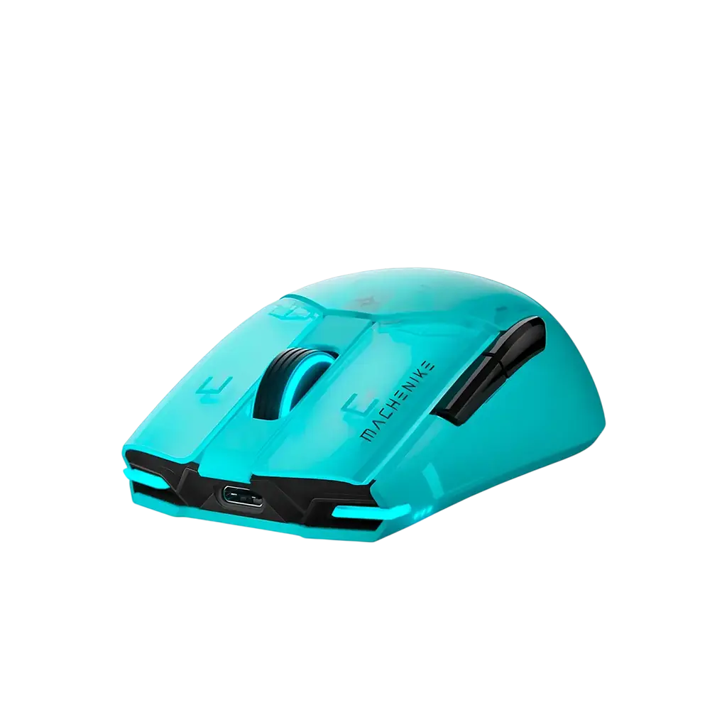 Миша MACHENIKE M7 Pro RAW3311 Cyan - фото 2