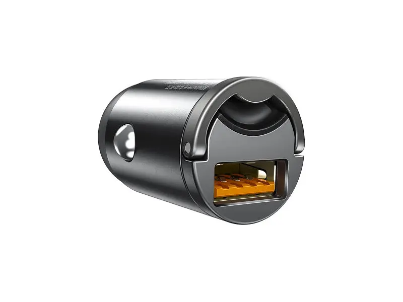 Зарядний пристрій BASEUS Tiny Star Mini QC USB Port 30 W Gray (VCHX-A0G) - фото 4