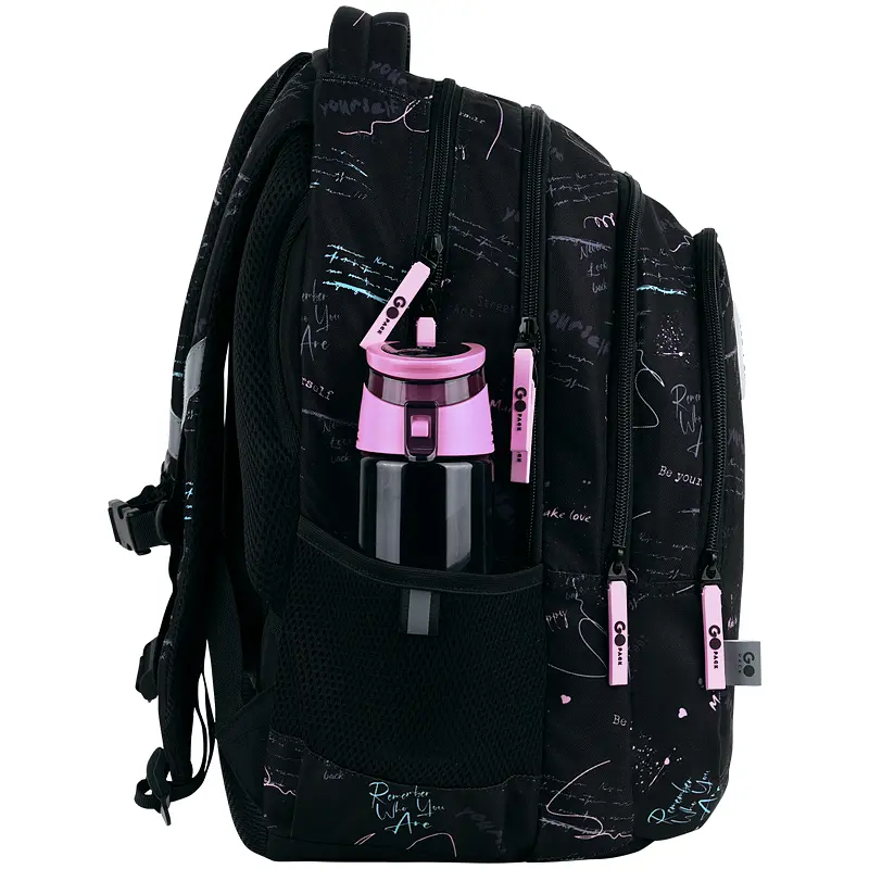 Рюкзак GoPack Teens 162L-1 Чорний (GO26-162L-1) - фото 5