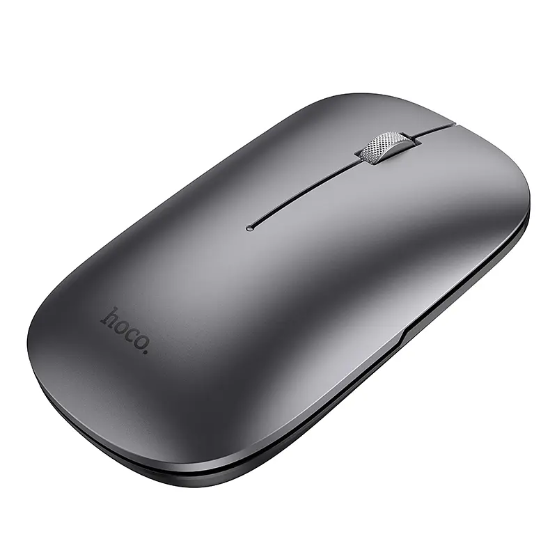 Миша HOCOGM43 Adelanto dual-mode wireless mouse(rechargeable version) deep space gray - фото 4