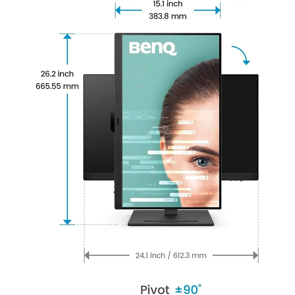 Монітор 27" BenQ GW2790T FHD IPS 100Hz (GW2790T) - фото 5