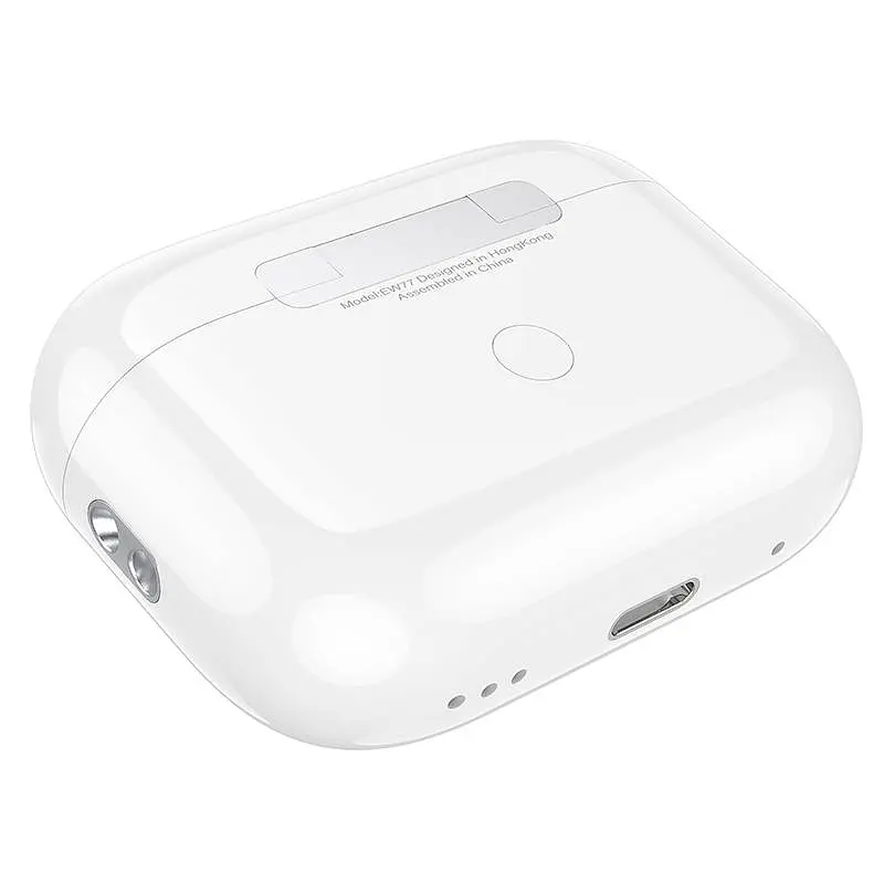 Беспроводные вакуумные наушники Hoco EW77, BT5.4, TWS, 30mAh, 300mAh, 4h, white - фото 6