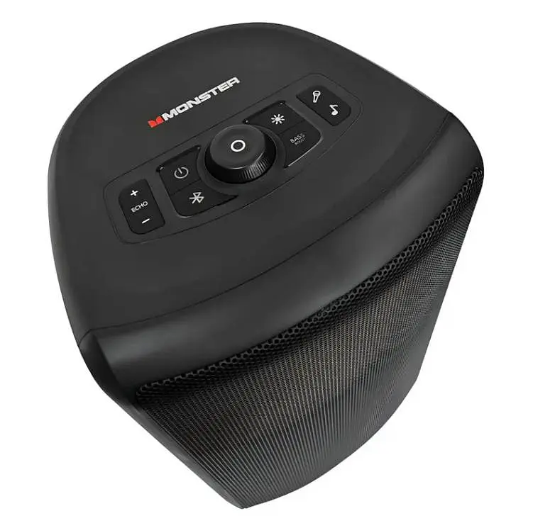 Портативна колонка Monster Cycle MS22138 з 2 мікрофонами Чорний (2104618459) - фото 6