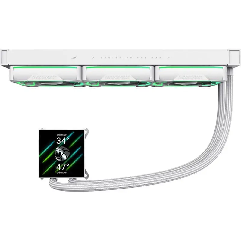 СВО GameMax HAILSTORM 360 WH (HAILSTORM 360 WH) - фото 8