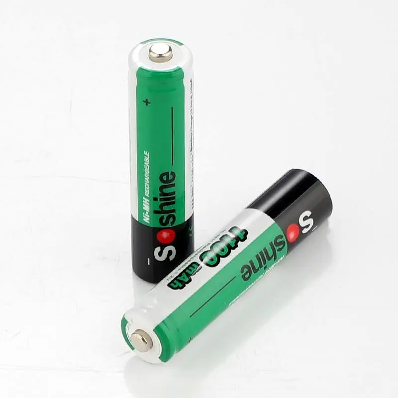 Акумулятори Soshine AAA/HR03 NI-MH 1100 mAh 1шт (Soshine AAA1100) - фото 3