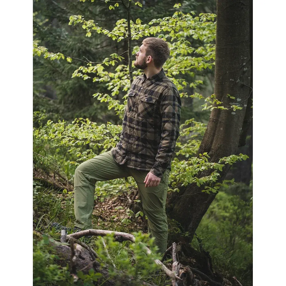Куртка Frontier Tartan M Khaki - фото 10
