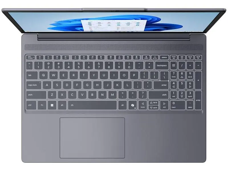 Ноутбук Lenovo ideapad Slim 3 15ARP10 Luna Grey (83K700TXRA) - фото 3