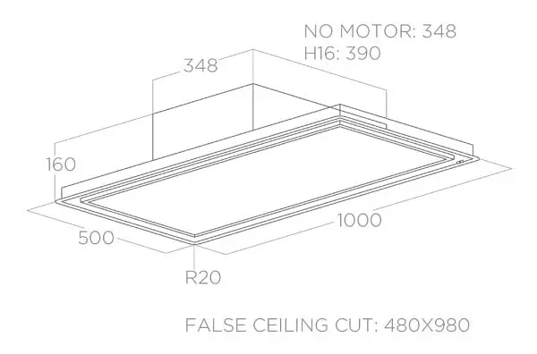 Витяжка Elica SKYDOME H16 A/100 - фото 11