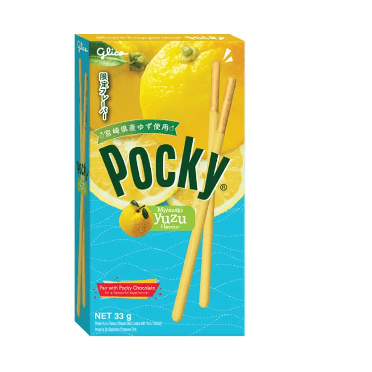 Японські палички Pocky Yuzu 33g