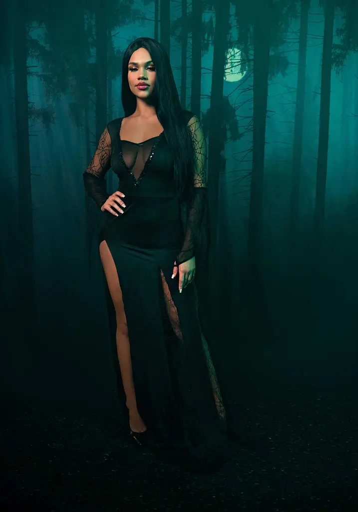 Костюм Мортіші Аддамс Leg Avenue Sexy Spooky Morticia S - фото 5