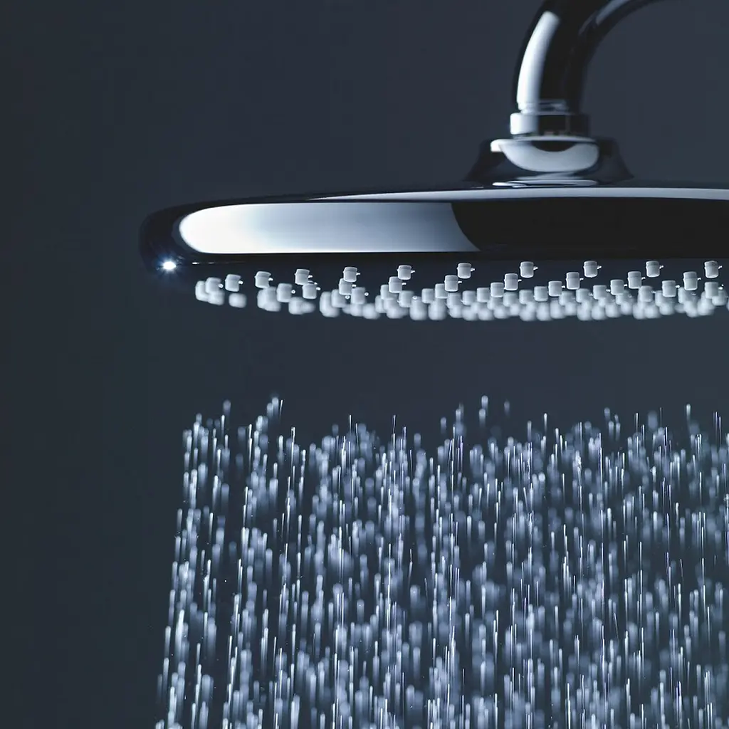 Лійка для верхнього душу з тримачем Grohe Tempesta 250 26668000, Хром - фото 3