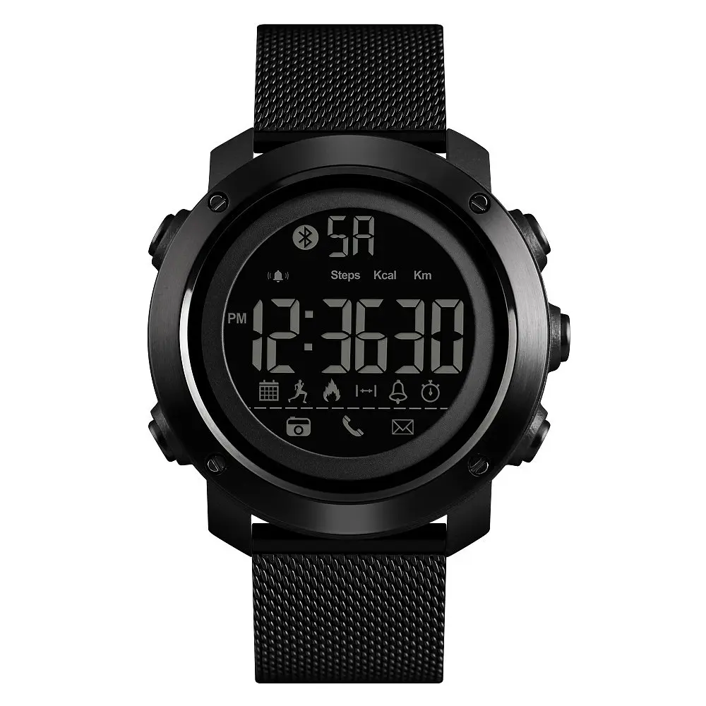 Спортивний годинник Skmei Smart 1462 Revolution смарт-годинник Чорний - фото 6