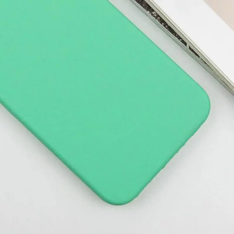 Чохол Silicone Cover Ummi Lakshmi Full Camera (AA) для Xiaomi Redmi Note 14 4G (Int. version) Ментоловий / Mint - фото 3