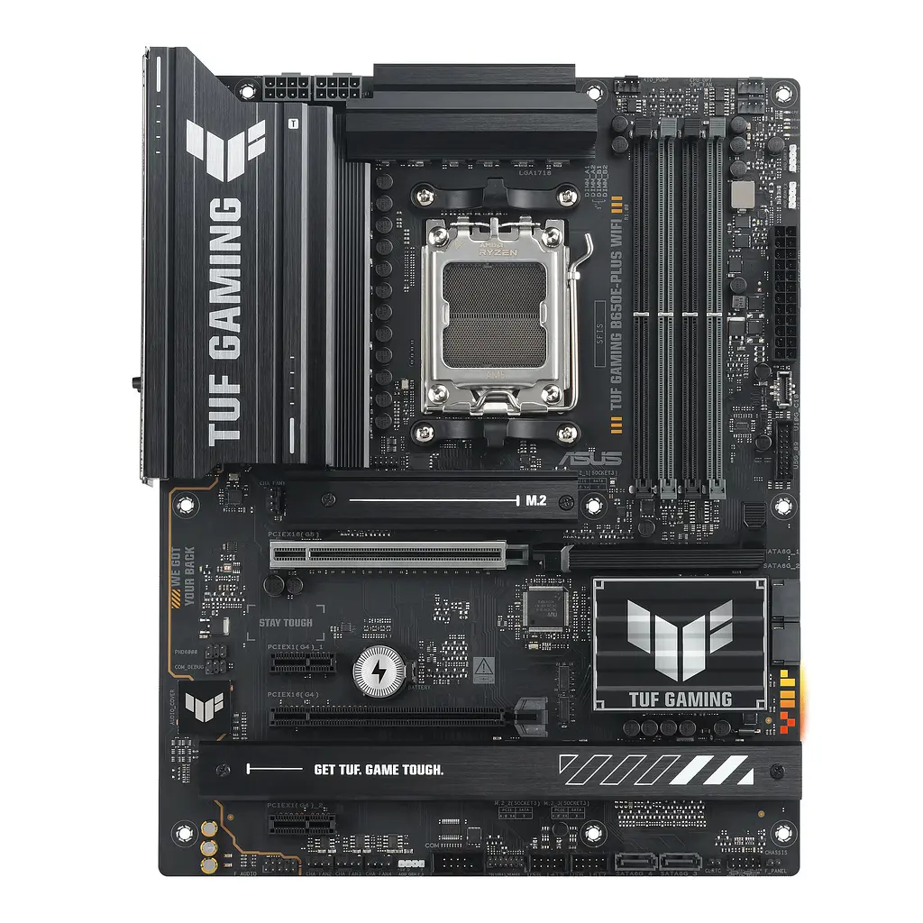 Материнская плата TUF GAMING B650E-PLUS WIFI sAM5 B650 4xDDR5 M.2 HDMI DP Wi-Fi BT ATX Asus teh0019025 - фото 2
