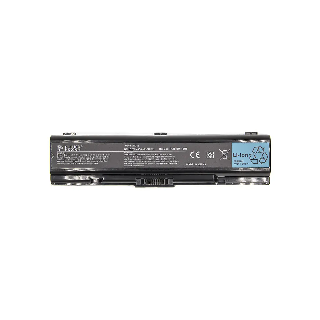 Акумулятор до ноутбука TOSHIBA Satellite A200 (PA3534U-1BRS, TA3533LH) 10.8V 4400mA PowerPlant (NB510054) - фото 4