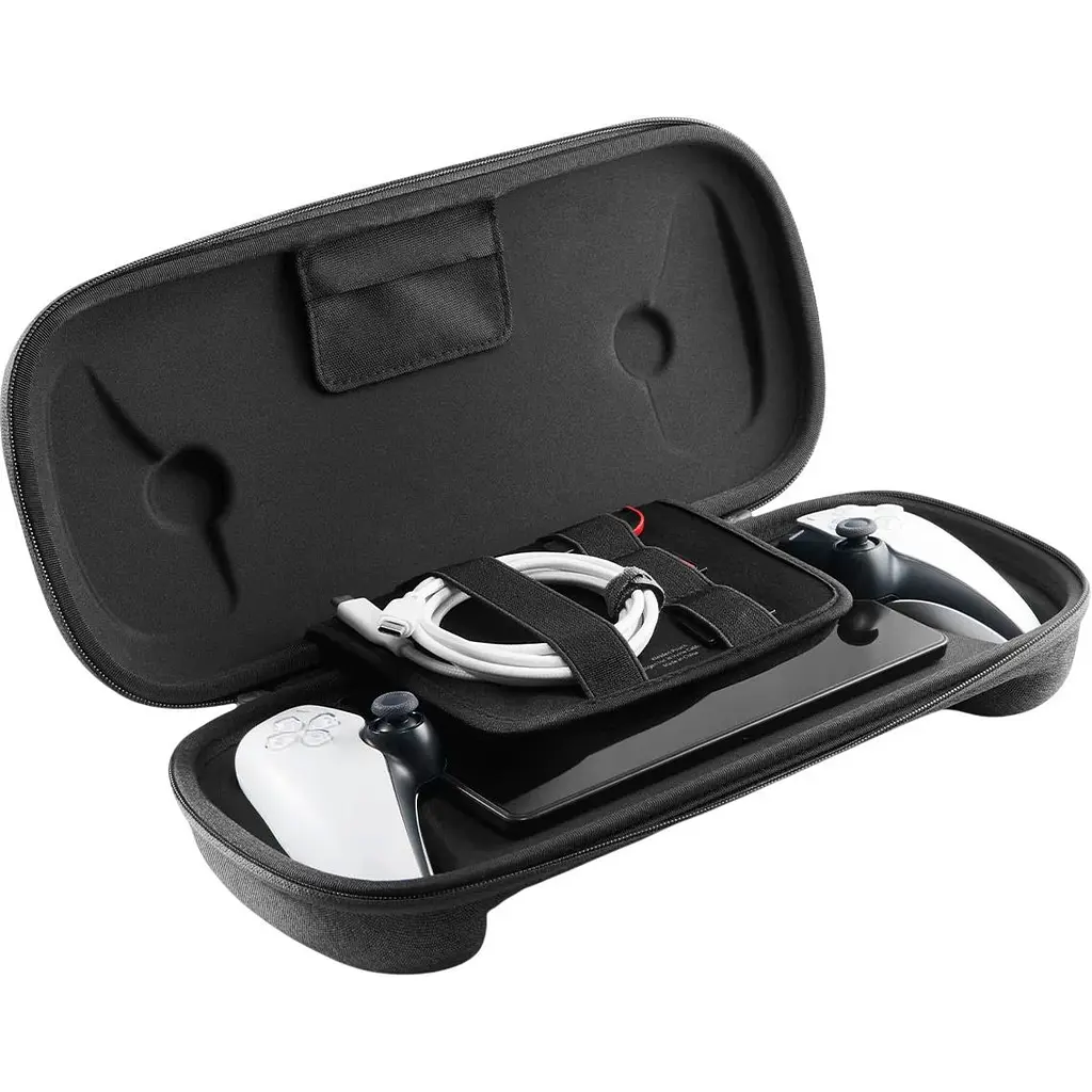 Чохол Spigen Klasden Pouch для Sony PlayStation Portal Charcoal Grey (AGP09756) - фото 5