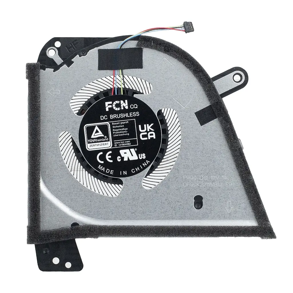 Вентилятор Asus (GPU fan 12V) кулер для моделей ноутбука ROG Zephyrus GA503, GU603 (13NR08R0T03211) Asus, 12V, 4pin - фото 3