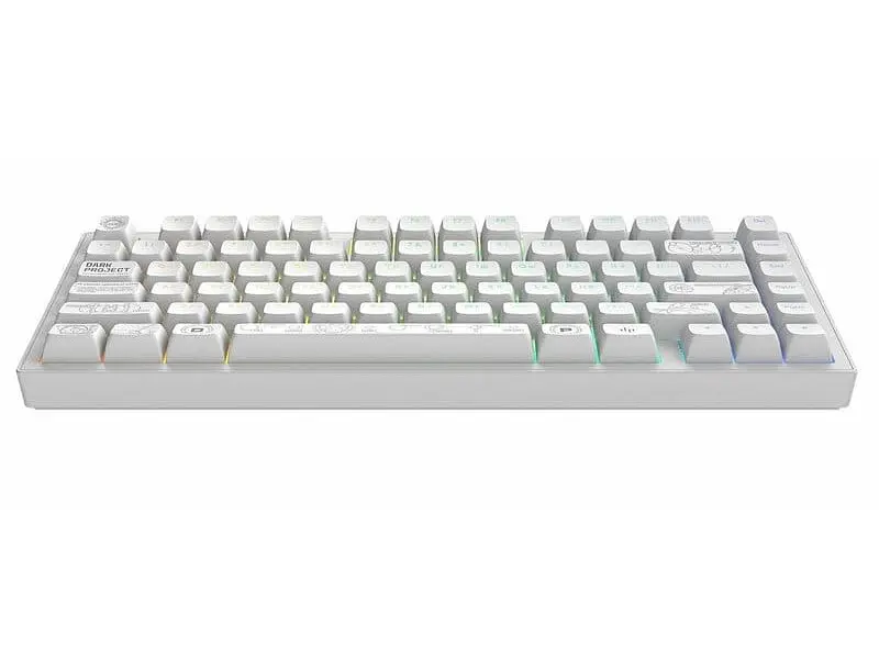 Клавіатура Dark Project ALU81 Terra Nova ENG/UA White (DPKB_NOVA_81_ANSI_WHITE_UA) - фото 3