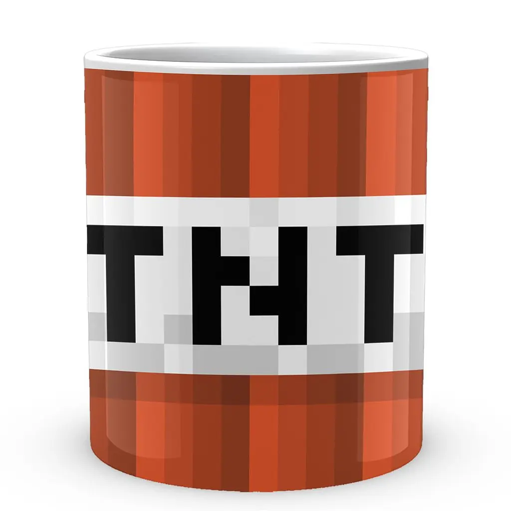 Кухоль GeekLand Minecraft Майнкрафт Динаміт Tnt MС.02.371 330 мл білий - фото 2