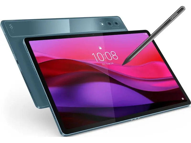 Планшет Lenovo Yoga Tab Plus 16/256GB WiFi Tidal Teal + Keyboard + Pen (ZAEG0008) - фото 10