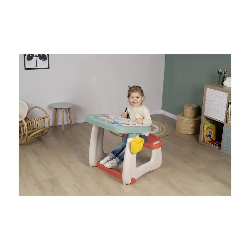 Набір для творчості Smoby Парта-дошка Школярик з аксесуарами 68х21х57,5 см (420107) - фото 9