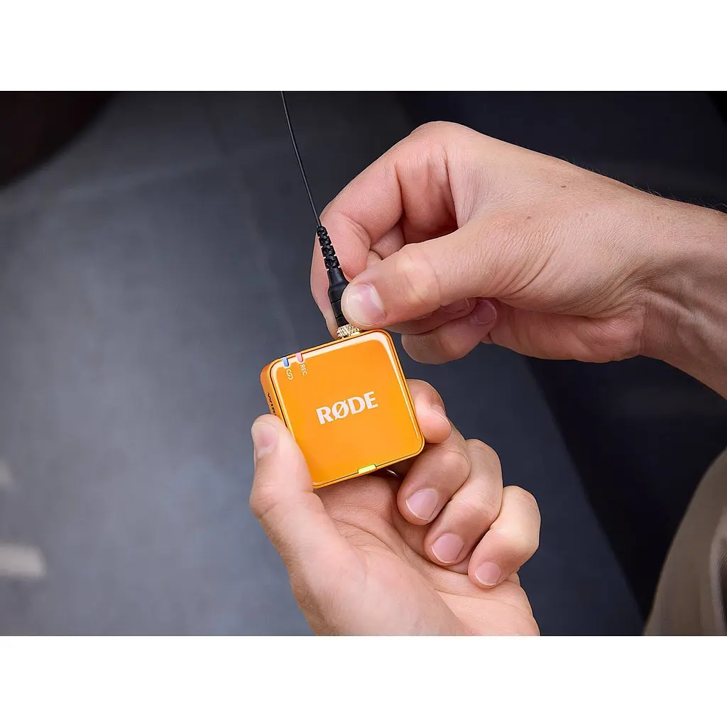 Мікрофонна радіосистема Rode Wireless GO Gen 3 Orange (WIGOGEN3ORA) [154375] - фото 4