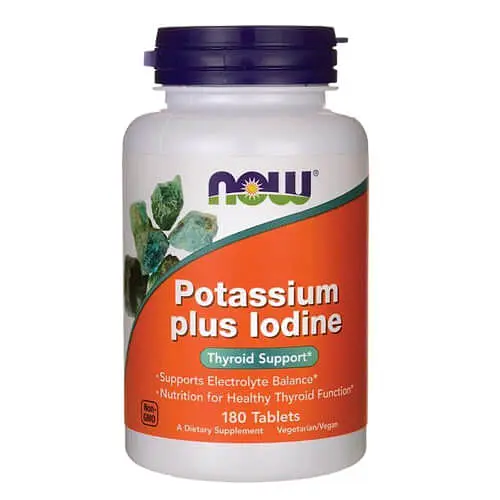 Йод Potassium Plus Iodine 180 таблеток NOW vit0005815 - фото 3