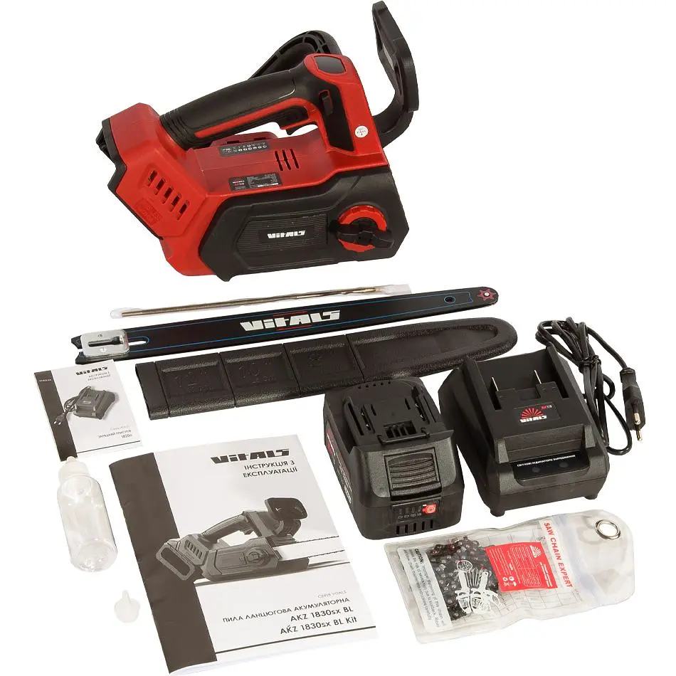 Пила ланцюгова Vitals AKZ 1830sx BL Kit (241130) - фото 9
