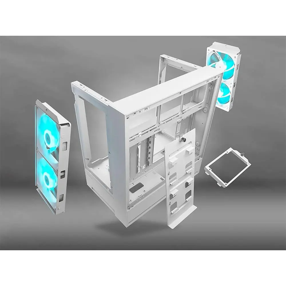 Корпус Cougar OmnyX RGB белого цвета (OMNY X RGB White) - фото 12