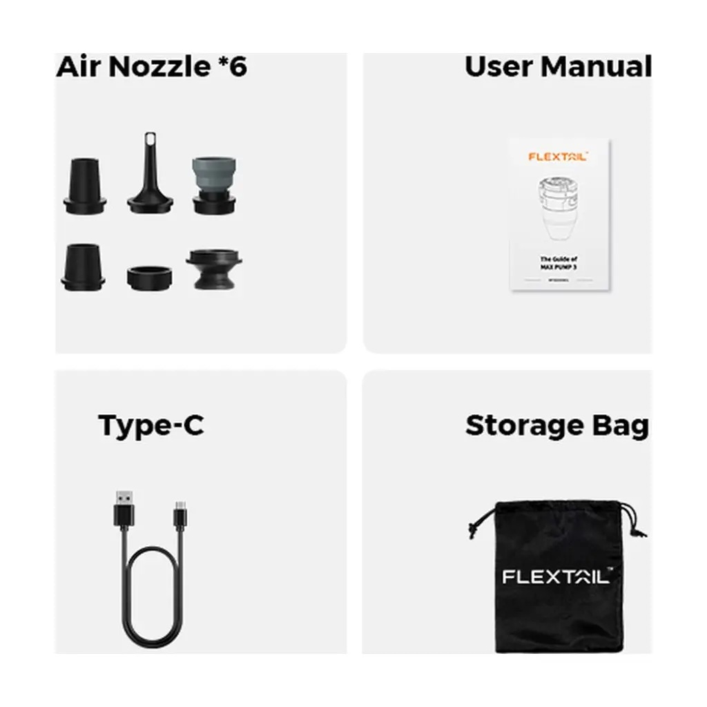 Ліхтар Flextail Max Pump 3 з функцією насосу білий (MP3G650-WT-i) - фото 7