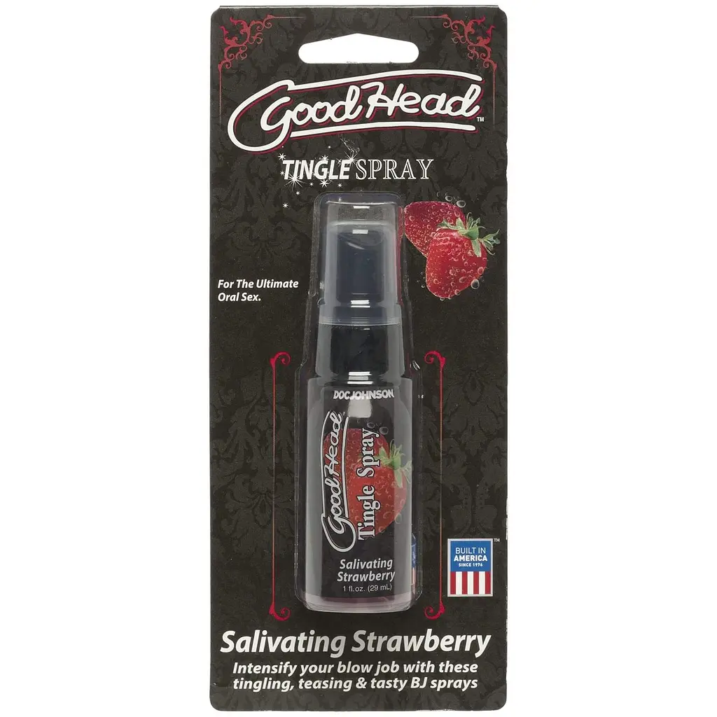 Спрей для мінету Doc Johnson - GoodHead Tingle Spray – Strawberry, 29 мл Doc Johnson SO3492 90869 - фото 2