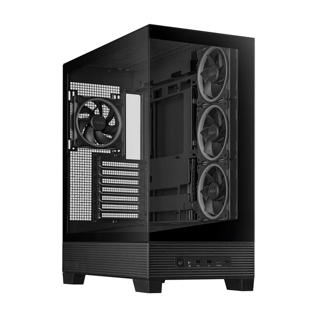 Корпус для ПК ASUS A31 Plus Tempered Glass Black (90DC00R0-B19000) - фото 3