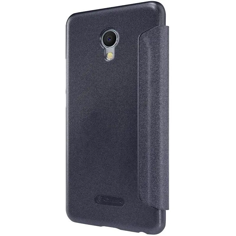 Чехол-книжка Nillkin Sparkle case Meizu M3e Black - фото 5