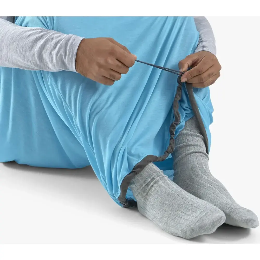 Вкладиш в спальник Sea To Summit Breeze Sleeping Bag Liner Mummy Regular Blue - фото 5
