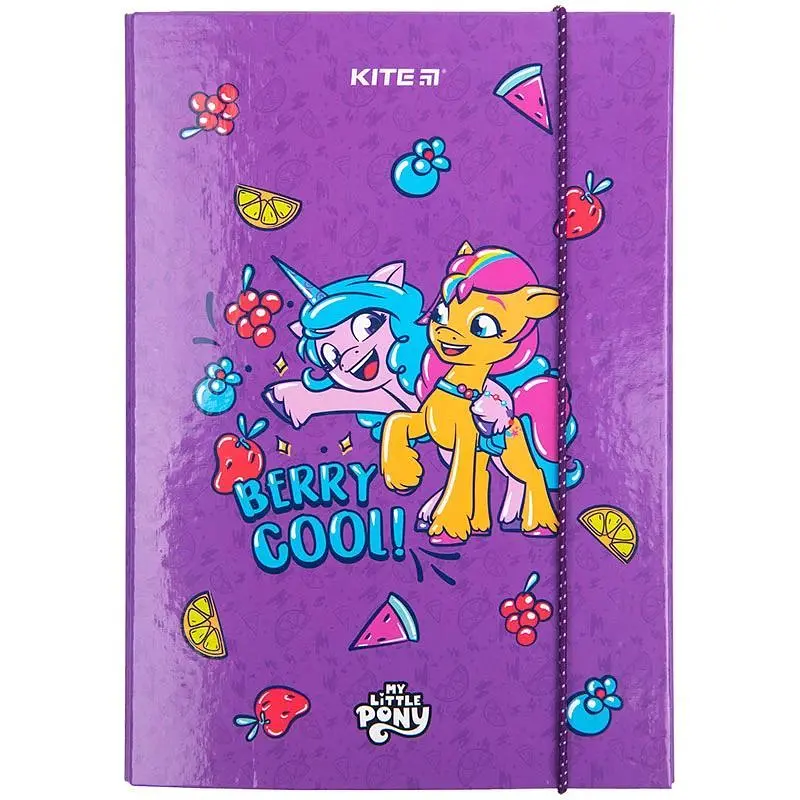 Папка для зошитів Kite My Little Pony на гумці В5 (LP23-210) - фото 2