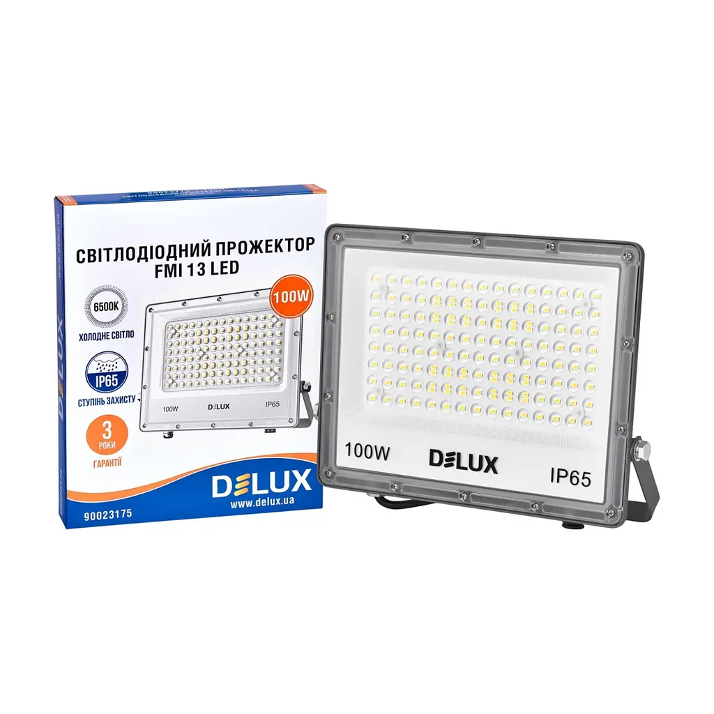 Прожектор Delux FMI 13 LED 100Вт 6500K IP65 (90023175) - фото 2