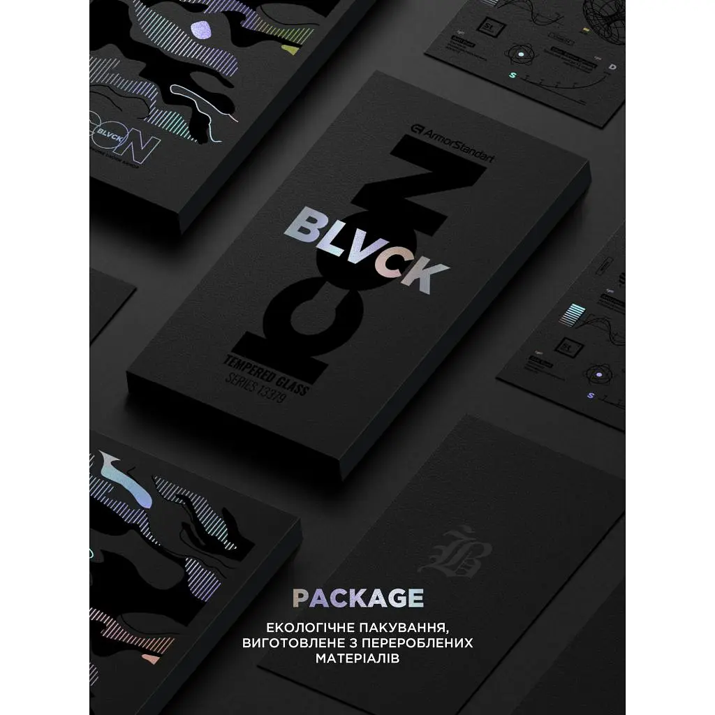 Скло захисне Armorstandart Supreme Plus Black Icon Apple iPhone 16 Pro (ARM80298) - фото 10