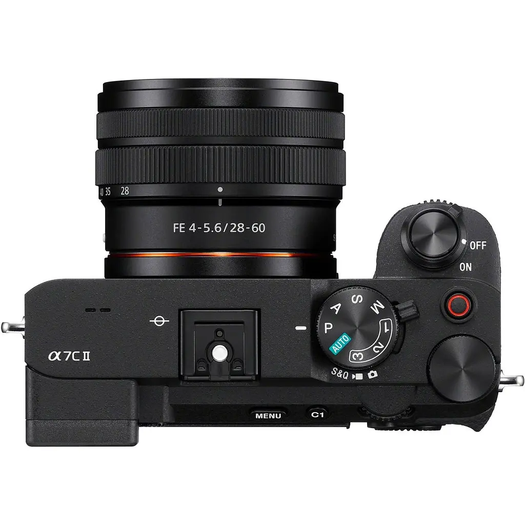 Бездзеркальний фотоапарат Sony Alpha A7C II Kit FE f/4-5.6 28-60mm Black (ILCE7CM2LB) [104055] - фото 6