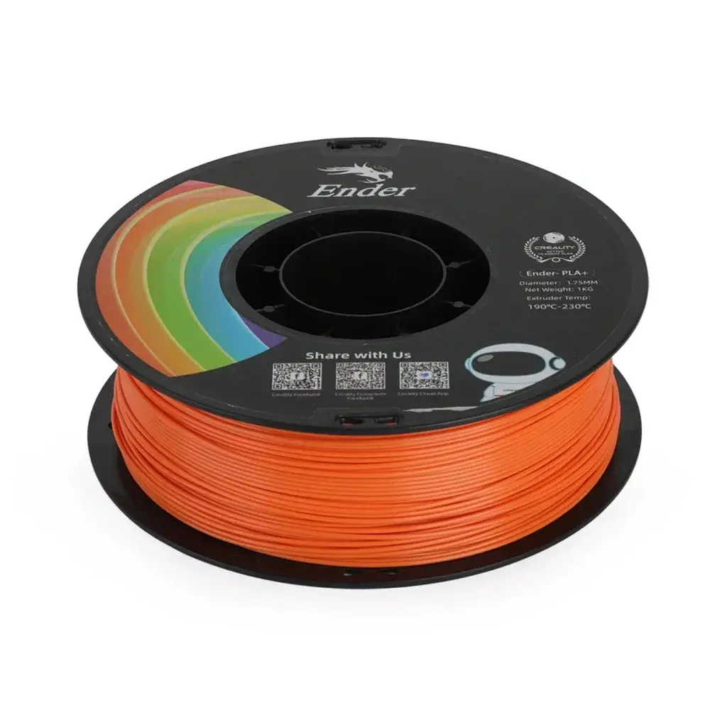Пластик для 3D-принтера Creality PLA+ 1кг, 1.75мм, orange (3301010307) - фото 4