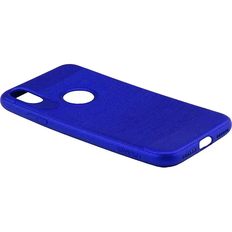 Чохол-накладка Usams Lavan Series Apple iPhone X Blue - фото 4