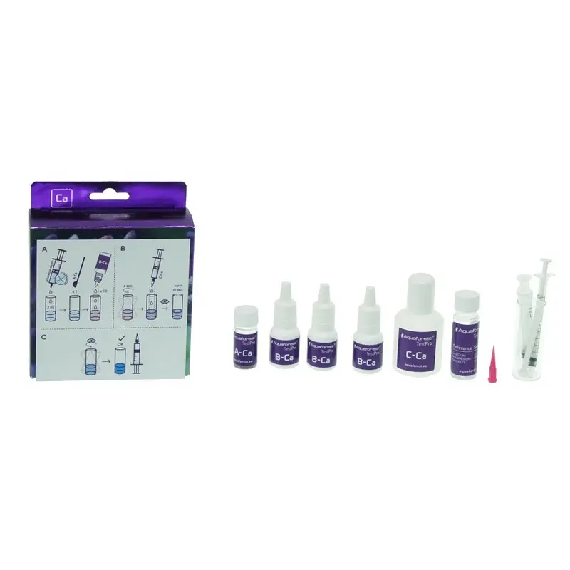 Тест на кальцій (Ca) Aquaforest Calcium Test Kit для морського акваріума, 55–65 тестів - фото 3