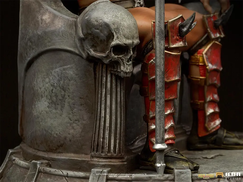 Статуэтка Mortal Kombat 11 Shao Kahn art scale 1/10 (Шао Кан) - фото 5
