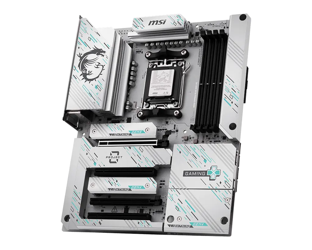 Материнська плата MSI B850 Gaming Plus Wi-Fi PZ Socket AM5 (B850 GAMING PLUS WIFI PZ) - фото 3