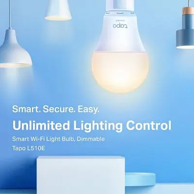 Розумна лампочка TP-Link Tapo L510E 2-Pack (Tapo L510E(2-Pack)) - фото 2